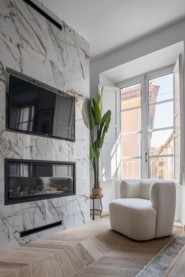 Arabica Suites - Lujosa Vivienda Con Suites Chimeneas En Granada - Centro Buitenkant foto