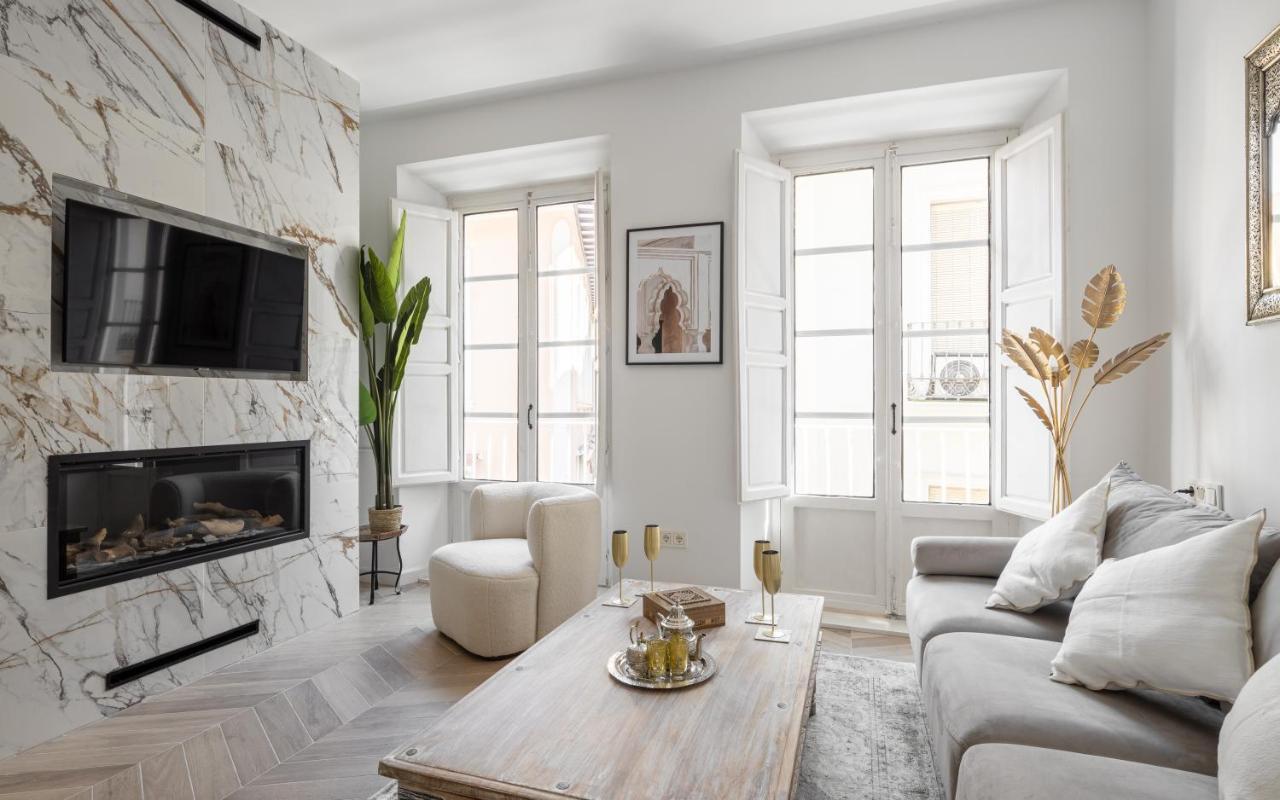 Arabica Suites - Lujosa Vivienda Con Suites Chimeneas En Granada - Centro Buitenkant foto